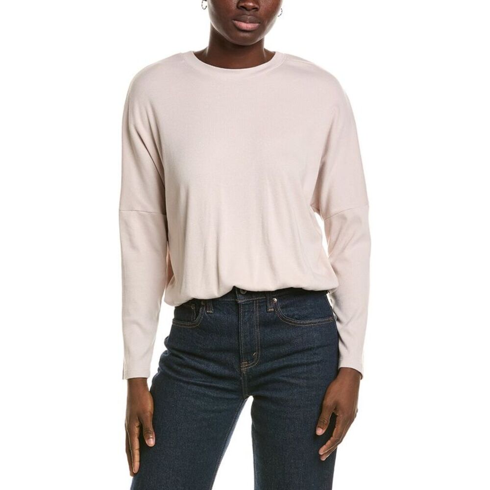 Michael Stars Womens Kaley Knit Top, Grey